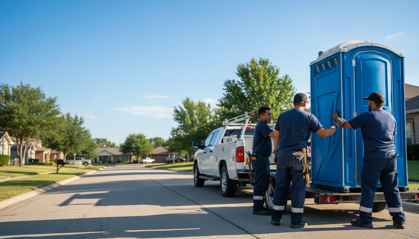 Portable Toilet Rental in Saint Mary, MO near me